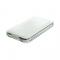 Dėklas Apple iPhone 5 / 5S, atverčiamas į apačią, baltas, COYO PREMIUM