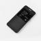 Dėklas Samsung I8260 Galaxy Core, atverčiamas į šoną su langeliu, juodas, S-VIEW