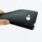 Dėklas Sony Xperia E4 E2105, galinis iš silikono, baltas, ULTRA SLIM LEATHER