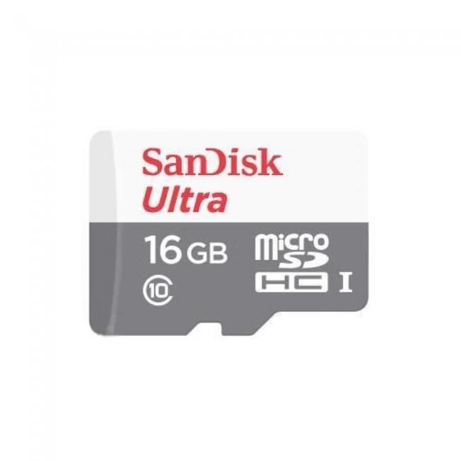 Atminties kortelė microSDHC 16 GB, 10 klasė, SANDISK
