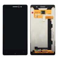 Ekranas skirtas Nokia Lumia 830 su rėmeliu juodas HQ