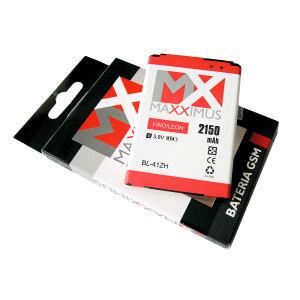 Akumuliatorius LG (BL-41ZH), MAXXIMUS, 2150 mAh, tinka Fino / Leon