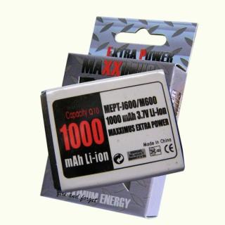 Akumuliatorius Samsung M600 (AB483640BE / BU / AU / BUC), MAXXIMUS, 1000 mAh, tinka B460 / C3050 / F110 / J110 / J200 / J600 / J608 / J610 / J750 / L600 / M305 / M510 / M600 / M610 / S8300