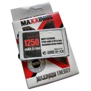 Akumuliatorius SonyEricsson, 1250mAh Li-Ion T226, T230, T220, T238, K700c, K700i, Z200, Z208, K506c, K508i, K508c, K500c, K500i, F500i, Z500a,, MAXXIMUS