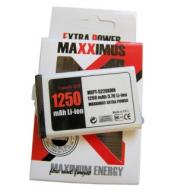 Akumuliatorius Nokia 5220 BL-5CT, MAXXIMUS, 1250mAh, tinka 3720c / 6303 / 6730c / C3-01 / C5 / C5-00 / C5-01 / C5-02 / C6-01 / X5-00