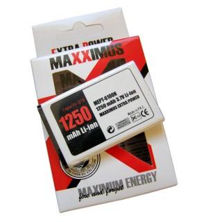 Akumuliatorius NOKIA, 1250mAh Li-Ion BL4C 1202, 1203, 1661, 1662, 2220s, 2650, 2652, 2690, 3230, 3500c, 5100, 6100, 6101, 6103, 6125, 6131, 6136, 6170, 6260, 6300, 6300i, 6301, 7270, X2-00,, MAXXIMUS