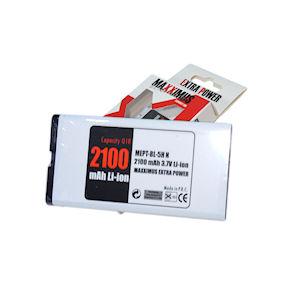 Akumuliatorius Nokia BL-5H, MAXXIMUS, 2100 mAh, tinka Lumia 630 / 635