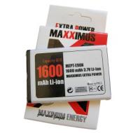 Akumuliatorius NOKIA, 1600mAh Li-ion BP4L 6650, 6760s, E52, E55, E6-00, E61i, E63, E71, E72, E90, N810, N97, 9915 TV, MAXXIMUS