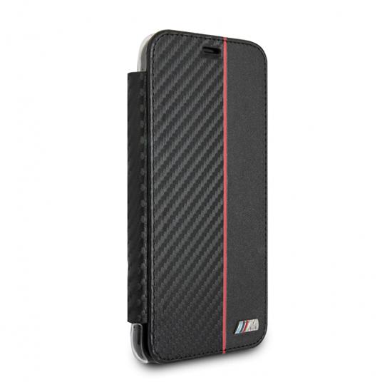 BMW, BMW Book case, BMBKTRS9LCAPRBK, Samsung S9, Carbon