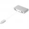 Adapteris USB C - HDMI, 4xUSB 2.0/3.0, USB C