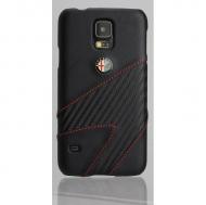 AlfaRomeo, Odinis BackCase AlfaRomeo Samsung i9500 S4 juodas AR-HCS4-4C, D2-BK