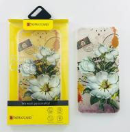 Galiniai dangteliai, Silikoniniai FLOWERS, Flowers 1, Xiaomi Note 4, 4x