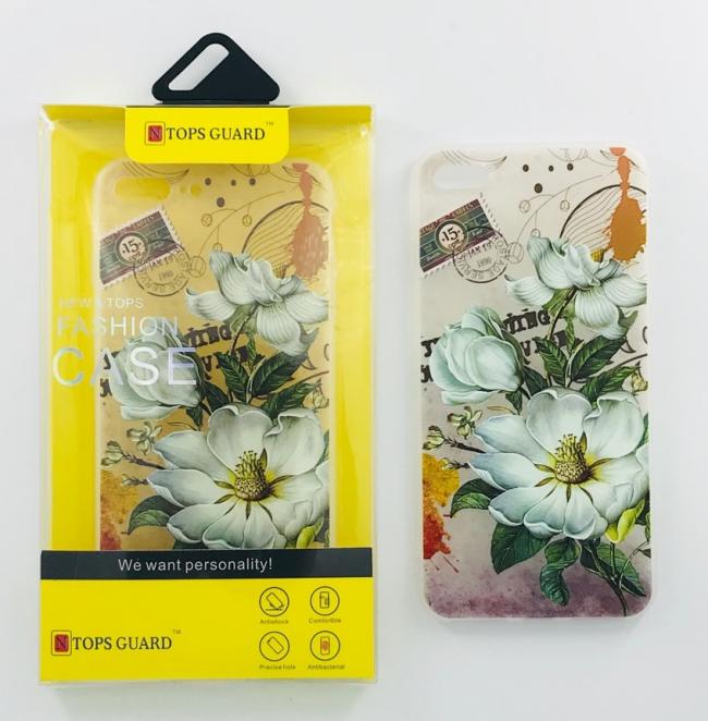 Galiniai dangteliai, Silikoniniai FLOWERS, Flowers 1, Xiaomi Note 4, 4x