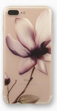 Galiniai dangteliai, Silikoniniai FLOWERS, Flowers 6, Samsung J3 2017