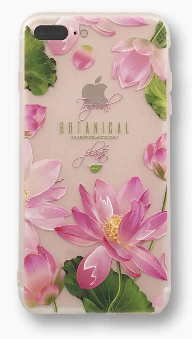 Galiniai dangteliai, Silikoniniai FLOWERS, Flowers 7, Huawei P9 lite 2017