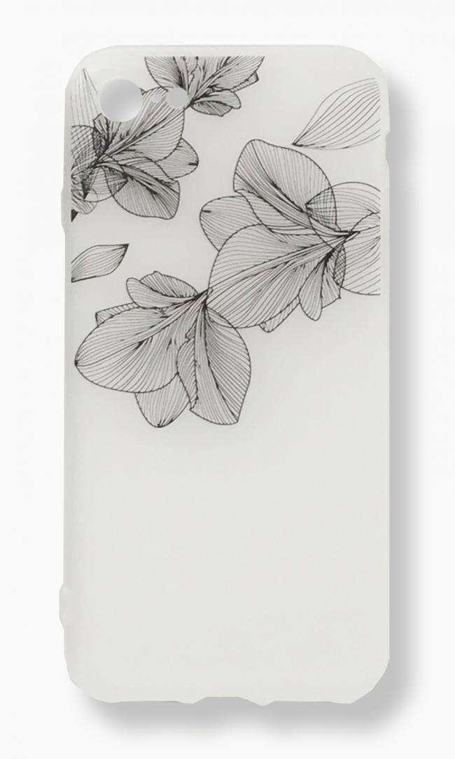 Galiniai dangteliai, Silikoniniai FLOWERS, Flowers 8, Iphone 6, 6s