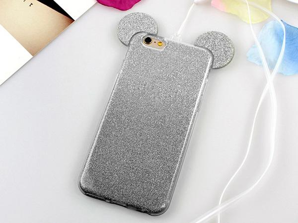 Galiniai dangteliai, Silikoniniai BLING Mouse, Iphone Xs MAX (DBLINGIPXsMAXJ)