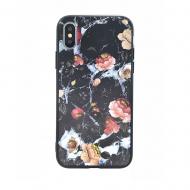 Galiniai dangteliai, Silikoniniai FLOWERS, Xiaomi Redmi 6 Pro, A2 Lite (DFLOWER11XIAA2lt)