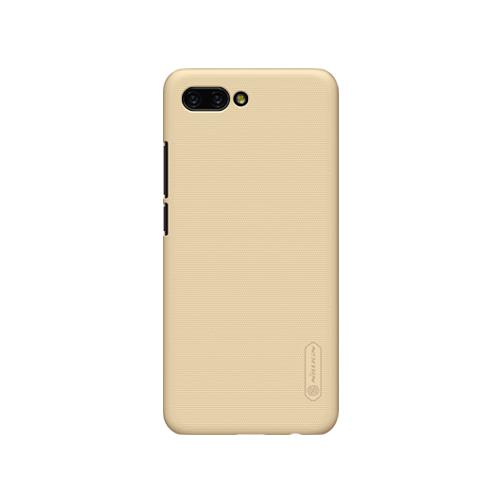 Dėklas Huawei Honor 10, galinis iš silikono, auksinis, su apsaugine plėvele, NILLKIN FROSTED