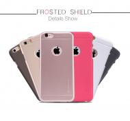 Dėklas Iphone 6, 6s, galinis iš silikono, auksinis, su apsaugine plėvele, NILLKIN FROSTED
