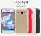 Dėklas Samsung J1, galinis iš silikono, auksinis, su apsaugine plėvele, NILLKIN FROSTED