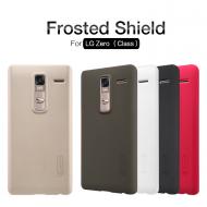 Dėklas LG Zero, Class, galinis iš silikono, juodas, su apsaugine plėvele, NILLKIN FROSTED