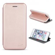 Dėklas Iphone X, rožinis, atverčiamas į šoną, DIVA