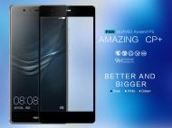Apsauginis stikliukas Huawei P9 Plus, pilnai dengia ekraną, juodas, DIAMOND CP FULL