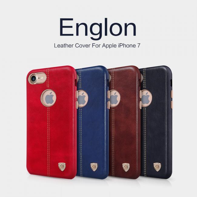Kiti, 311812 Englon serijos Iphone 7 Plus, Odinis, Raudonas, įmantouta metalinė plokštelė leidžia naudoti su magnetiniu laikikliu