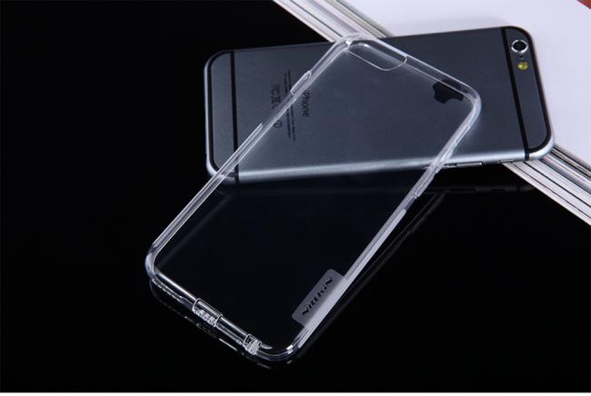 Dėklas Apple iPhone 6 Plus / 6S Plus, galinis iš silikono, skaidrus, NILLKIN NATURE 0,6 mm