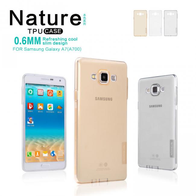 Dėklas Samsung A9 2018, A9s, A9 Star PRO, galinis iš silikono, skaidrus, NILLKIN NATURE 0,6 mm