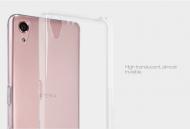 Dėklas, Sony X, galinis iš silikono, skaidrus, NILLKIN NATURE 0,6 mm