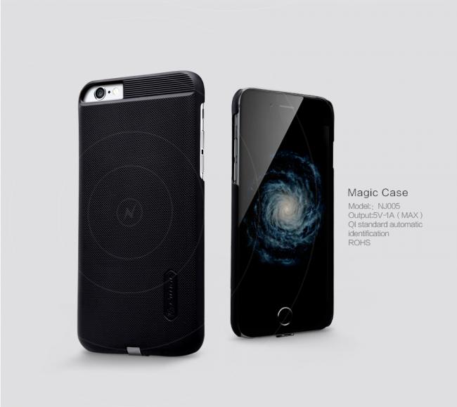 Dėklas Apple iPhone 6 / 6S, galinis iš plastiko, tinka krauti su NILLKIN belaidžiais krovikliais, NILLKIN MAGIC CASE