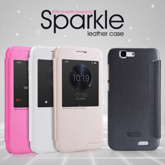 Dėklas Huawei Honor 4C, atverčiamas į šoną, auksinis, SPARKLE