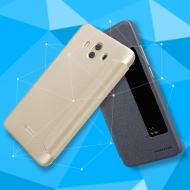 Dėklas Huawei Mate 10, atverčiamas į šoną, auksinis, SPARKLE