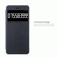 Dėklas Xiaomi 5s, atverčiamas į šoną, juodas, SPARKLE