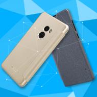 Dėklas Xiaomi MIX 2, atverčiamas į šoną, auksinis, SPARKLE