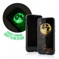 Galiniai dangteliai, DESIGN GLASS, Samsung S10e, šviečiantis tamsoje, Box įpakavimas (DGLASSMOONS10e)