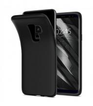 Dėklas Samsung Galaxy J4+ J415, galinis iš silikono, juodas matinis, MATT