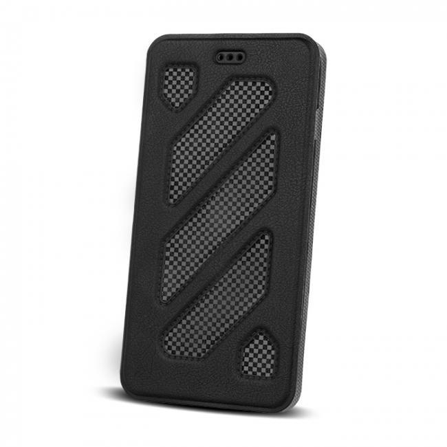 Atverčiami į šoną, SMART SOLID, Samsung S8 Plus, juodas
