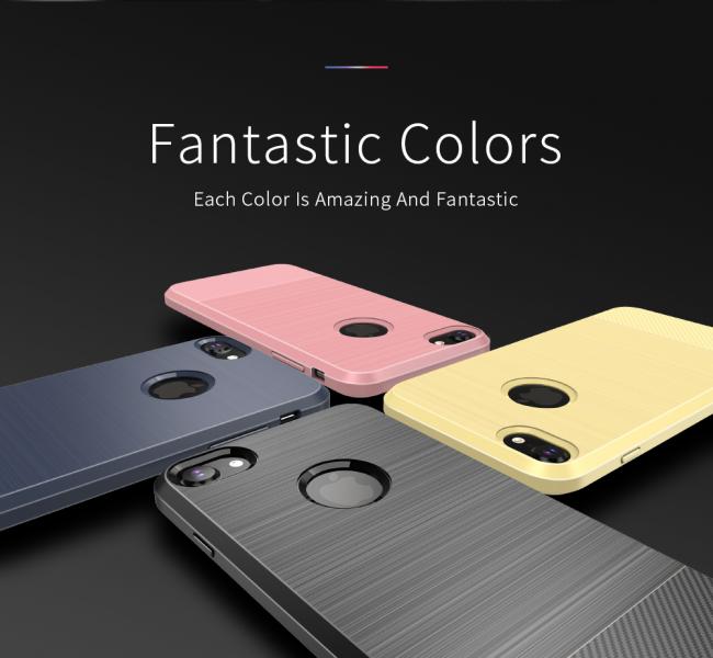 DUX DUCIS dėklai, MOJO serijos, Iphone X, silikoninis, auksinis, tinka nauduotis su magnetiniu laikikliu