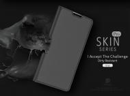 Dėklas Huawei Mate 10, silikonas 0,3mm, su magnetu, juodas, atverčiamas į šoną, DUX DUCIS SKIN PRO