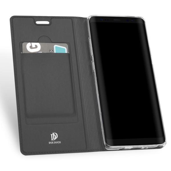 Dėklas Xiaomi Redmi Note 6 Pro, atverčiamas į šoną, juodas, DUX DUCIS SKIN PRO