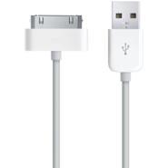 Kabelis USB - Apple 30-pin, copy, 1 m., baltas, tinka iPhone 2G / 3G / 3GS / 4 / 4S / iPod 1st - 4th gen. / iPod Touch / iPad - iPad 3