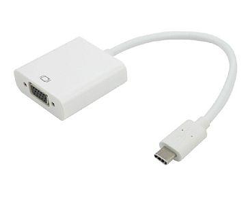 Adapteris USB-C - VGA, 15cm