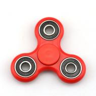 Suktukas - FIDGET SPINNER, plastikinis, raudonas