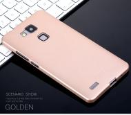 Dėklas HUAWEI Y7, galinis iš silikono, Auksinis, X-LEVEL GUARDIAN 0,6 mm