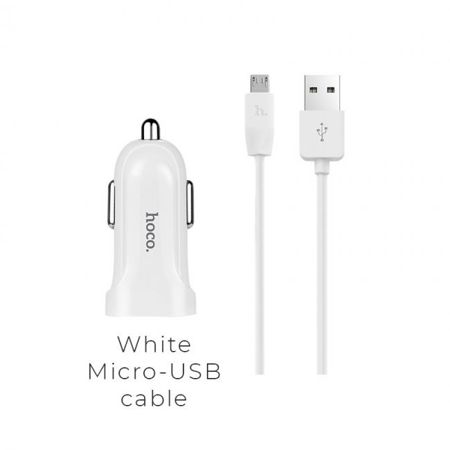 Automobilinis kroviklis micro USB, USB su micro USB kabeliu, DC12-24V, USB output:5V, 1.5A