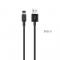 Kabelis USB - Apple Lightning, 100 cm, juodas, HOCO X23