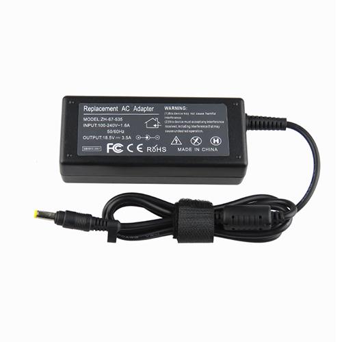 Nešiojamo kompiuterio buitinis kroviklis HP 4.8x1.7mm, 65W, 19.5V, 3.33A, EXTRA DIGITAL